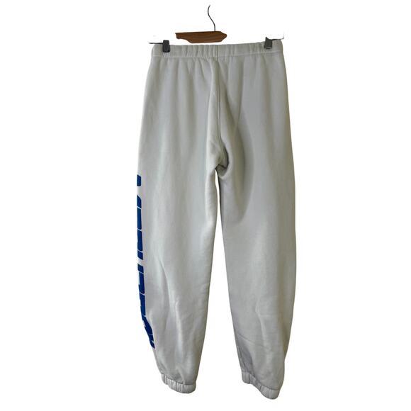 Madhappy Jogger Sweatpants Men’s Small White Athletic Graphic Lounge Pants - Picture 3 of 6